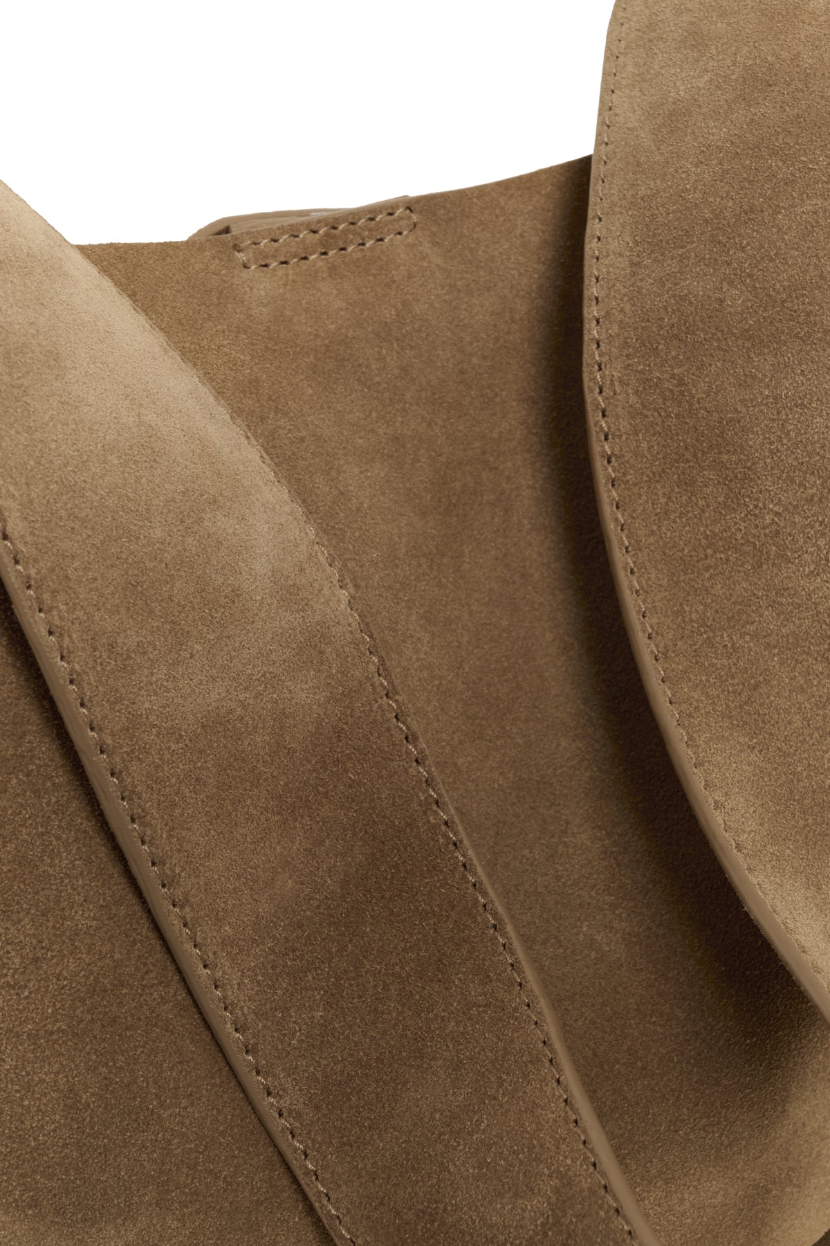 AvikaIW Suede Bag in Tobacco Brown