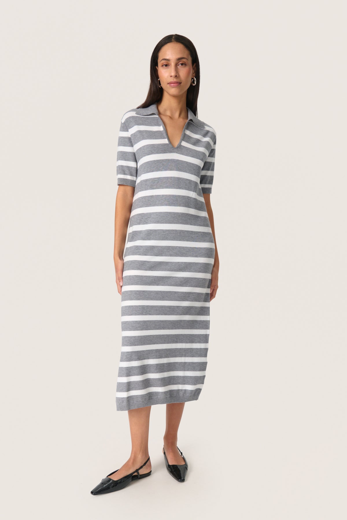 SLSpina Striped Polo Dress