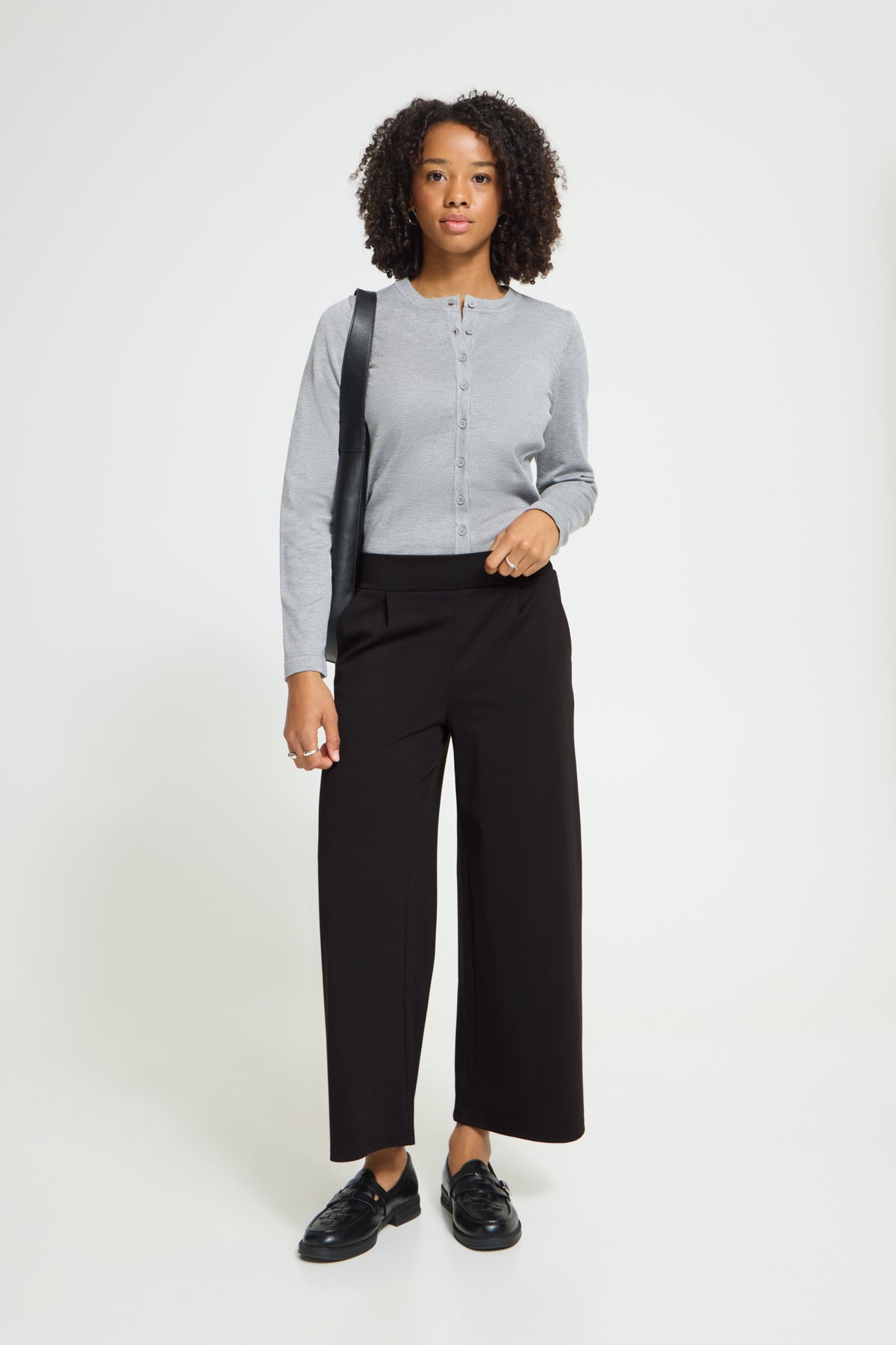 IhKate Sus Wide Leg Pants in Black