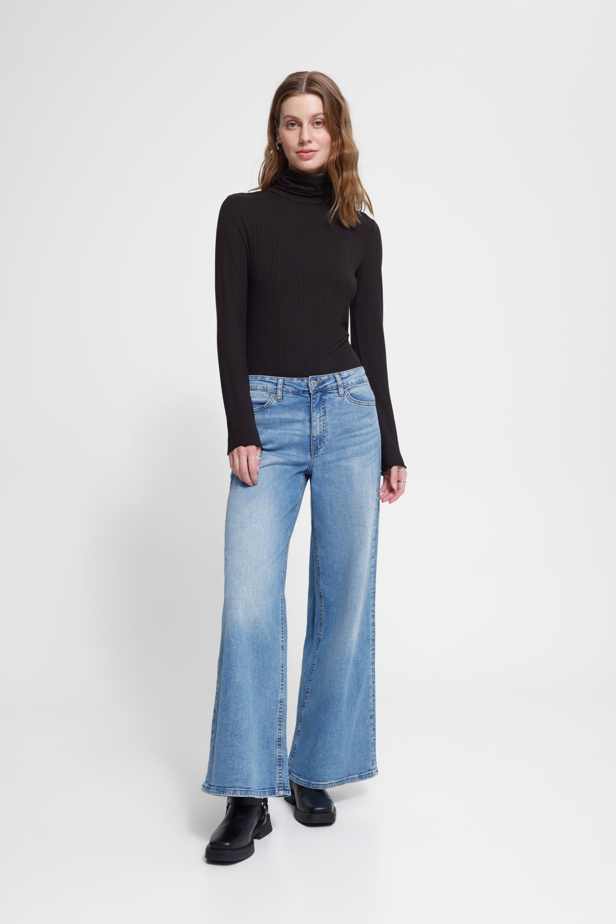 IhCella Rollneck Long Sleeve Top - Colour Options