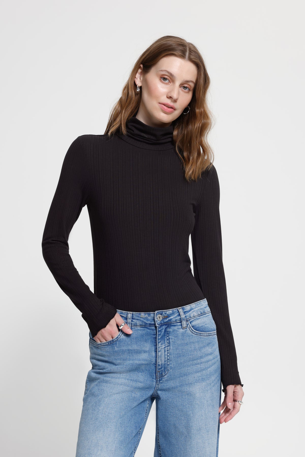 IhCella Rollneck Long Sleeve Top - Colour Options