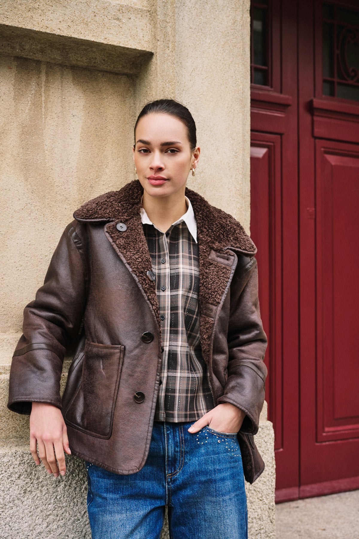 Esqualo Inside Teddy Coat