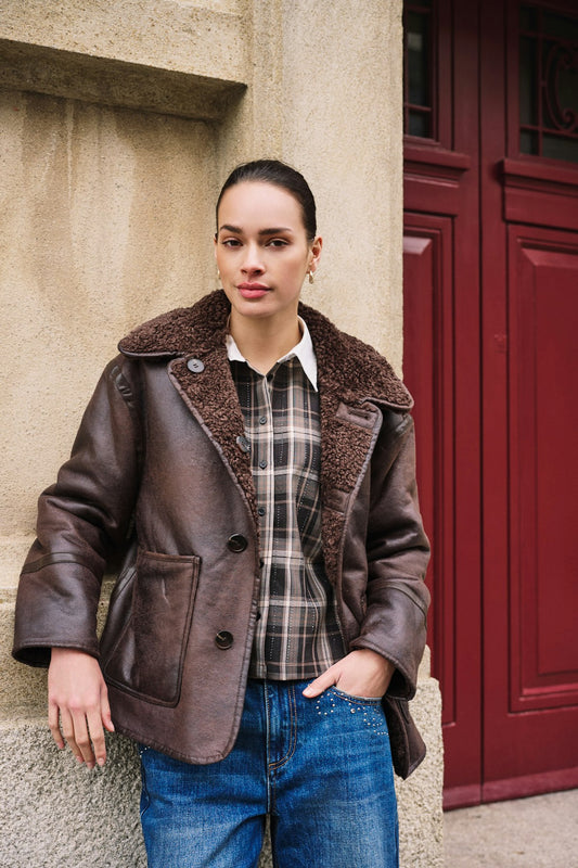 Esqualo Inside Teddy Coat