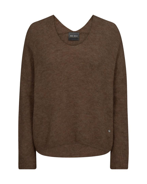 MMThora V-Neck Knit in skyway