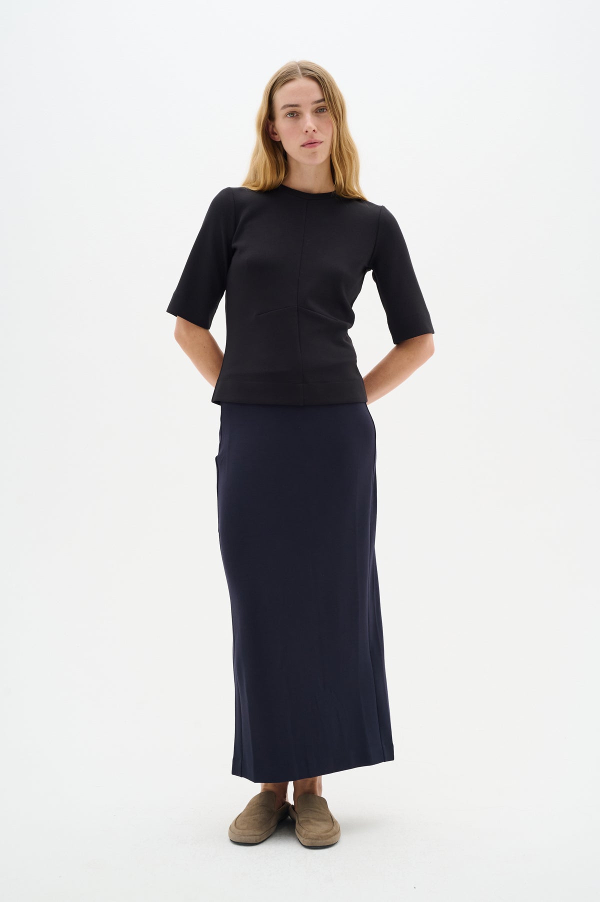AidaIW Skirt in Marine Blue