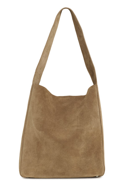 AvikaIW Suede Bag in Tobacco Brown