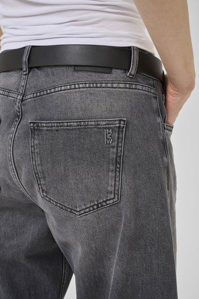 BalooMW 139 High Barrel Jeans in Dark Grey Retro