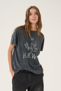 EagleMW Boxy Tee in Dark Grey