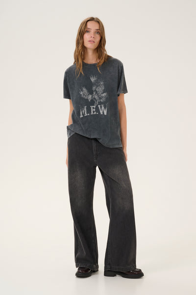 EagleMW Boxy Tee in Dark Grey