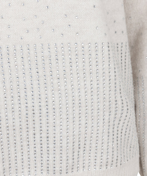 02704 Strass Stones Sweater - Colour Options