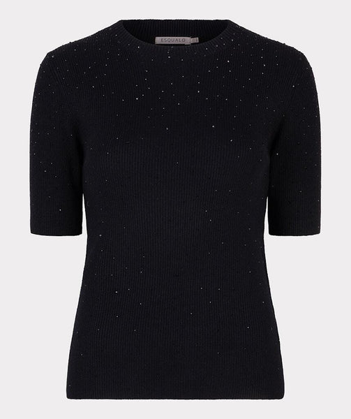02521 Studded Rib knit Top - Colour Options