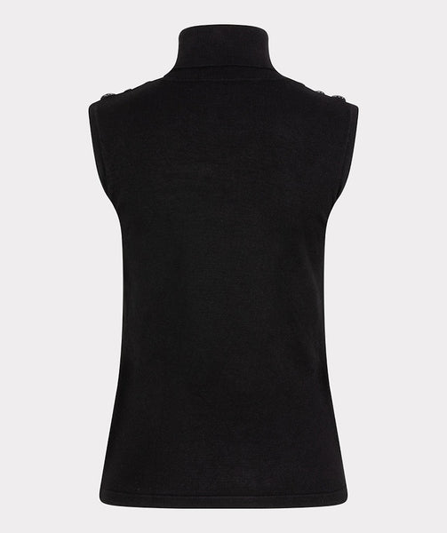 07538 sleeveless Knit Sweater - Colour Options
