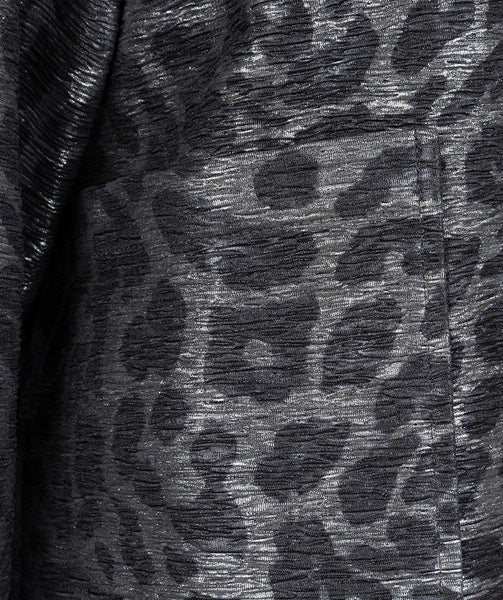 19513 Leopard Print Jacket