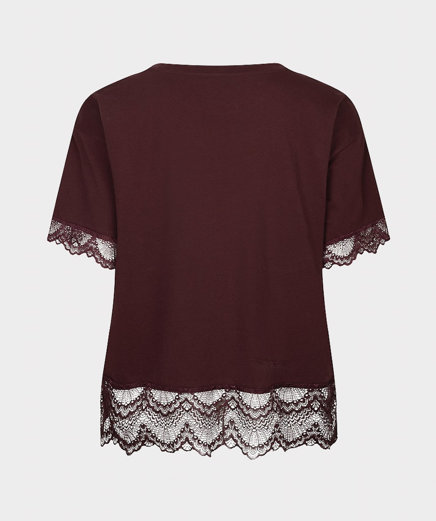 Esqualo Satin Lace T-shirt - Colour Options