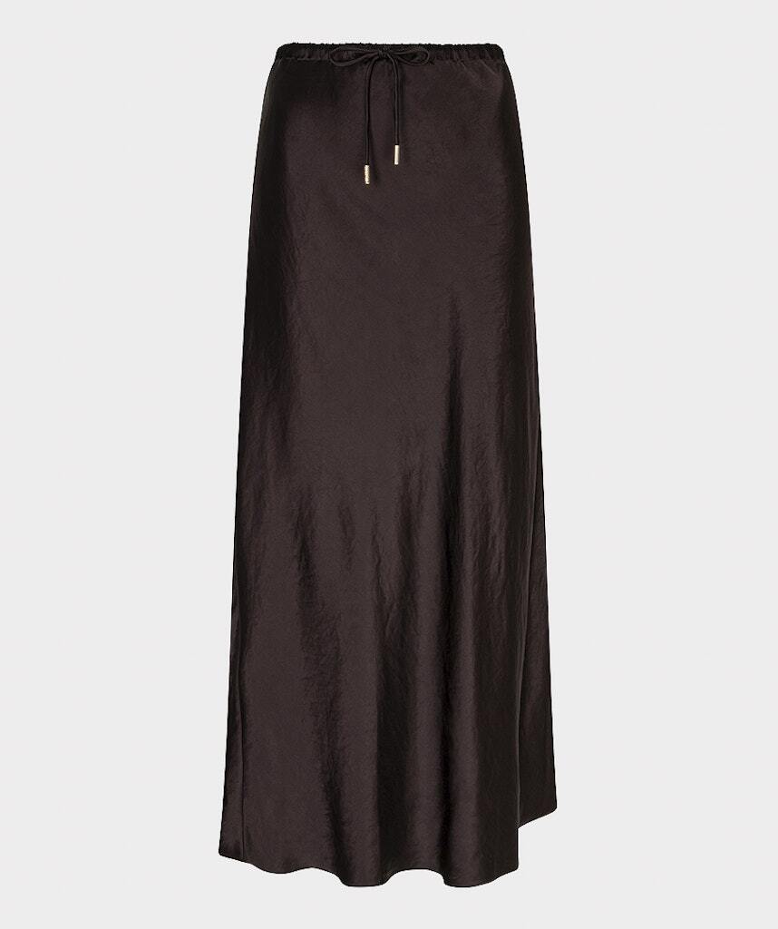 Esqualo Long Acetate Skirt