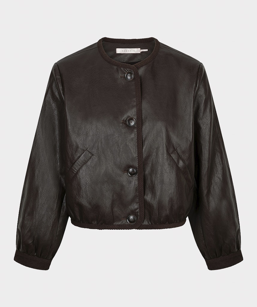 Esqualo Short PU Crinkle Jacket
