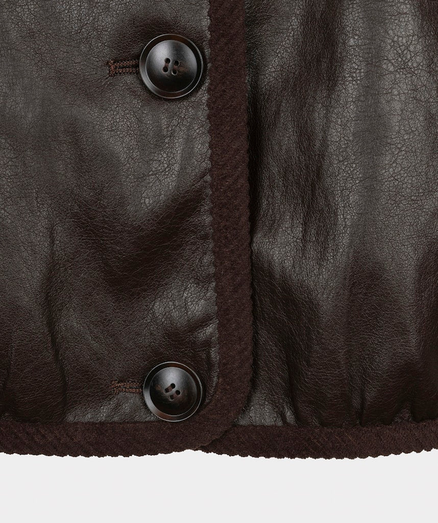Esqualo Short PU Crinkle Jacket