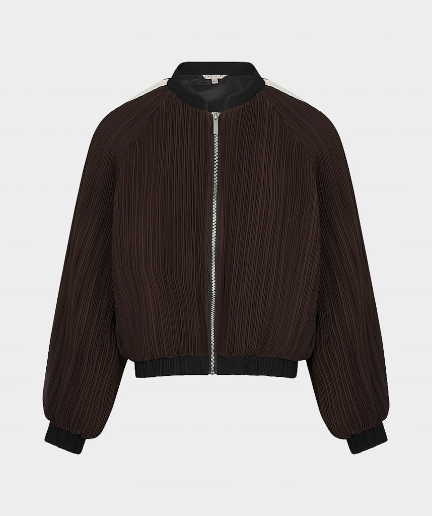 Esqualo Plisse Bomber Jacket
