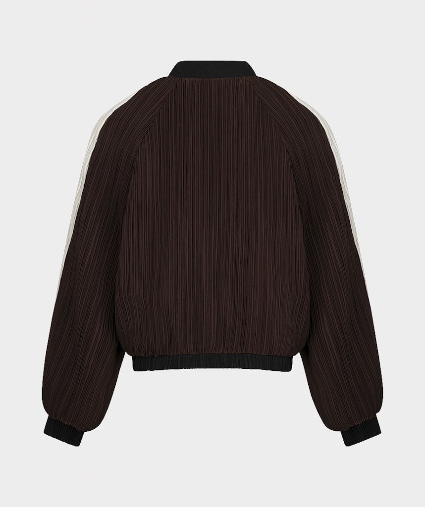 Esqualo Plisse Bomber Jacket