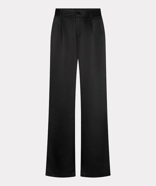 Esqualo Wide Leg Satin Trousers