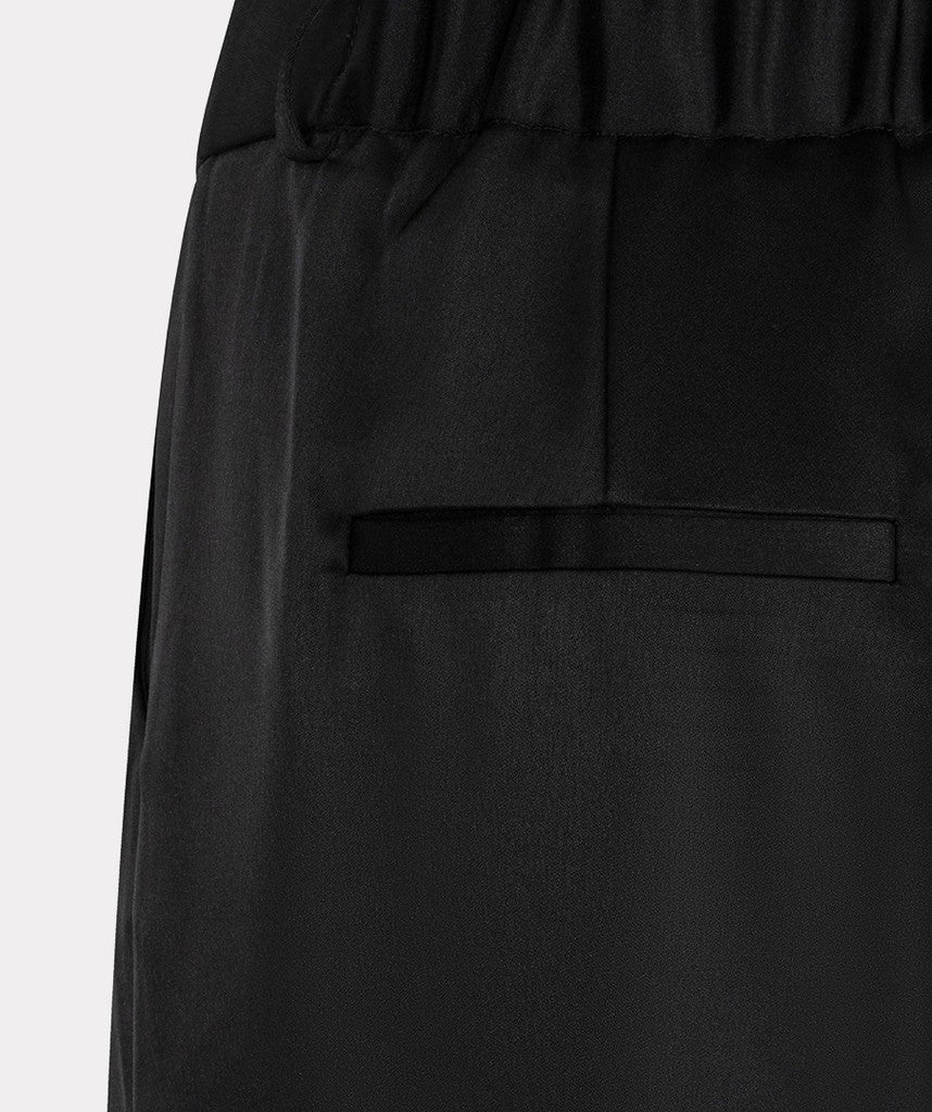 Esqualo Wide Leg Satin Trousers