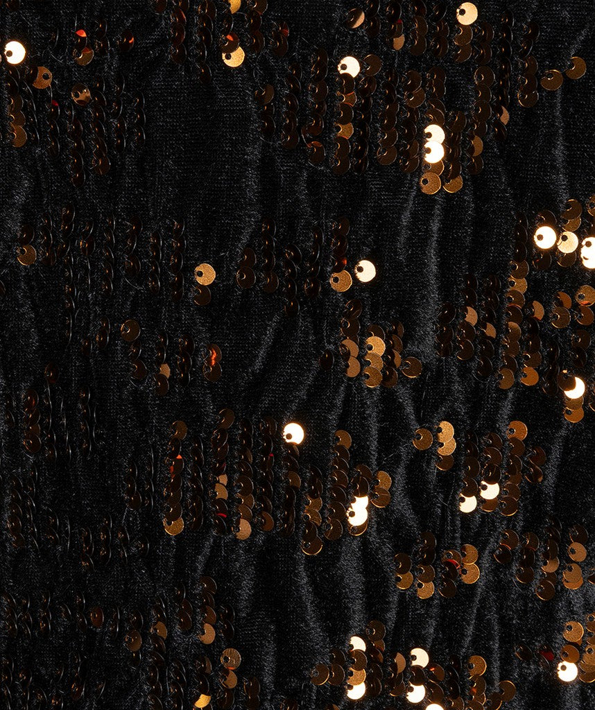 Esqualo Velour Sequin Jacket