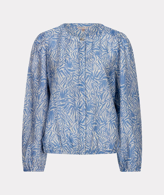 Esqualo Balloon Frozen Sky Blouse