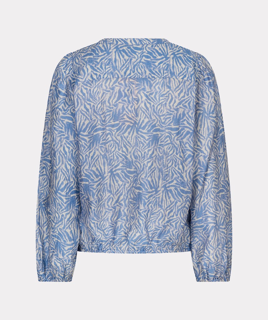 Esqualo Balloon Frozen Sky Blouse