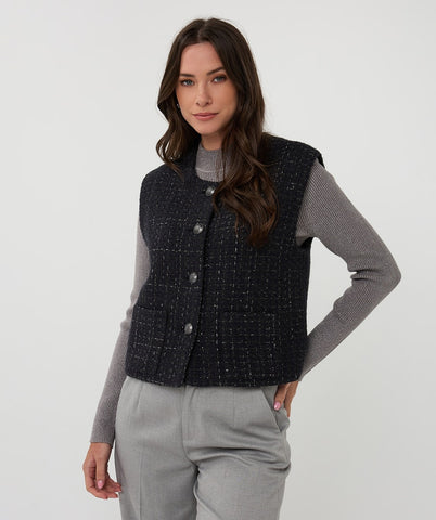 19502 Tweed Gilet
