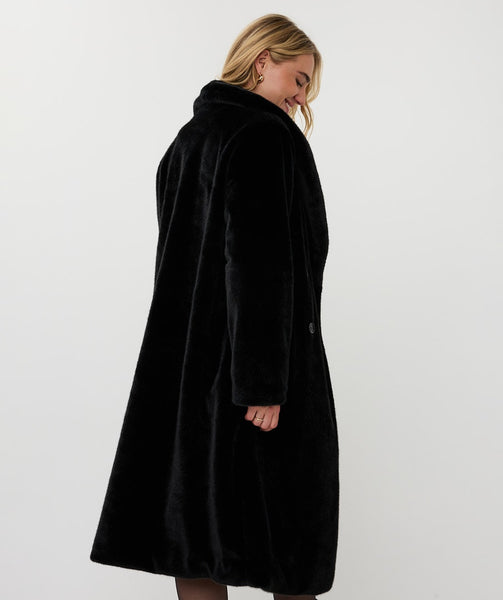 37505 Faux Fur Coat