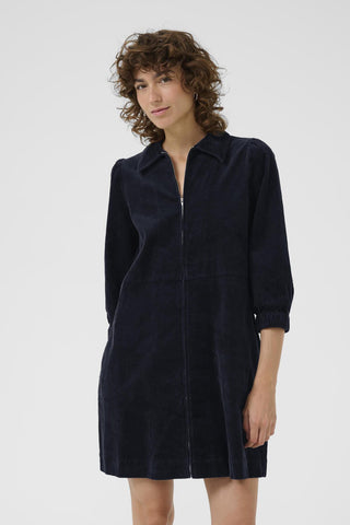 EyvorPW Dress in Dark Navy
