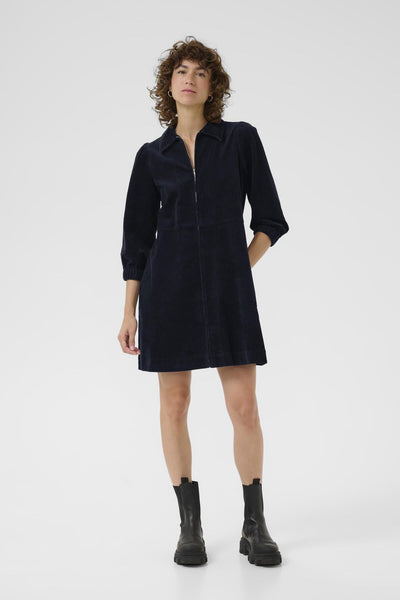 EyvorPW Dress in Dark Navy