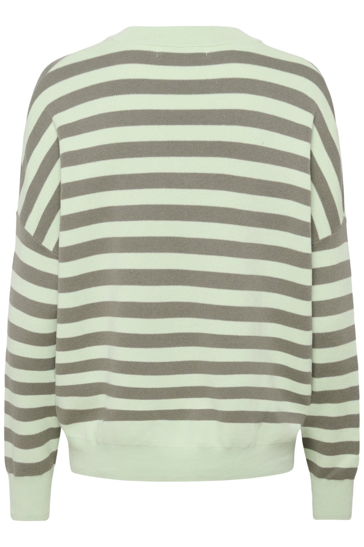 FosterIW Striped V-Neck Pullover