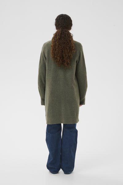 GuniIW Cardigan in Mulled Basil