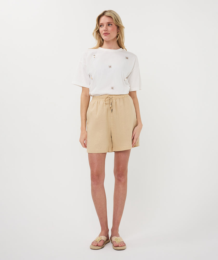 EsQualo Embellishment T-Shirt