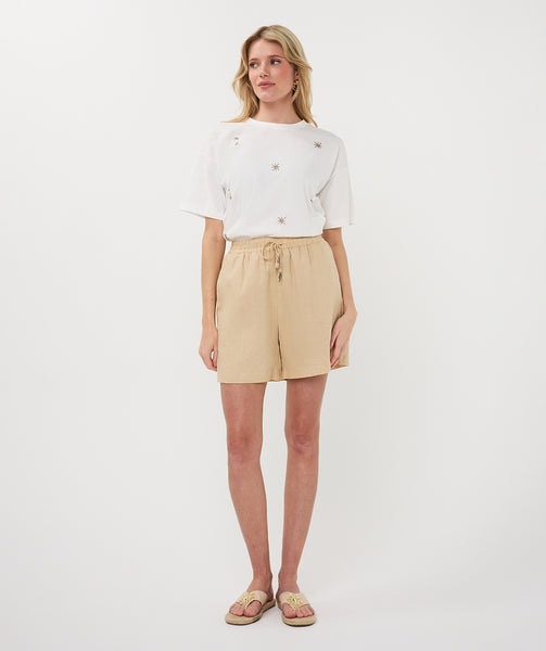 EsQualo Embellishment T-Shirt