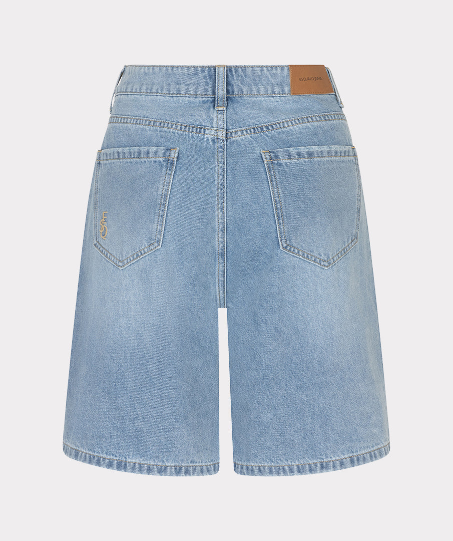 EsQualo Bermuda Denim Shorts