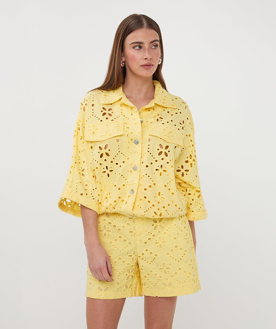 EsQualo Broderie Anglaise Jacket