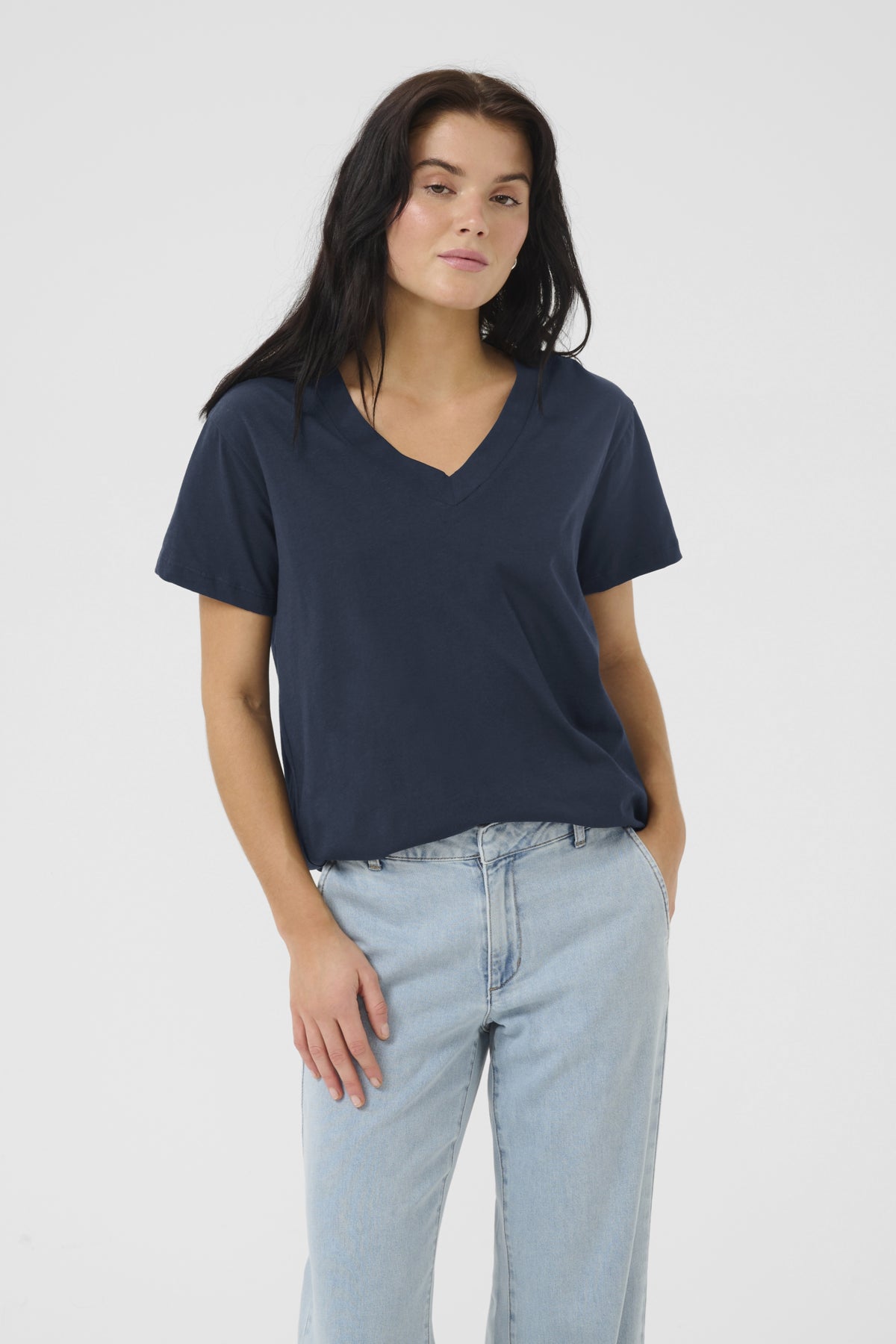HanneMW V-Neck Tee - Colour Options