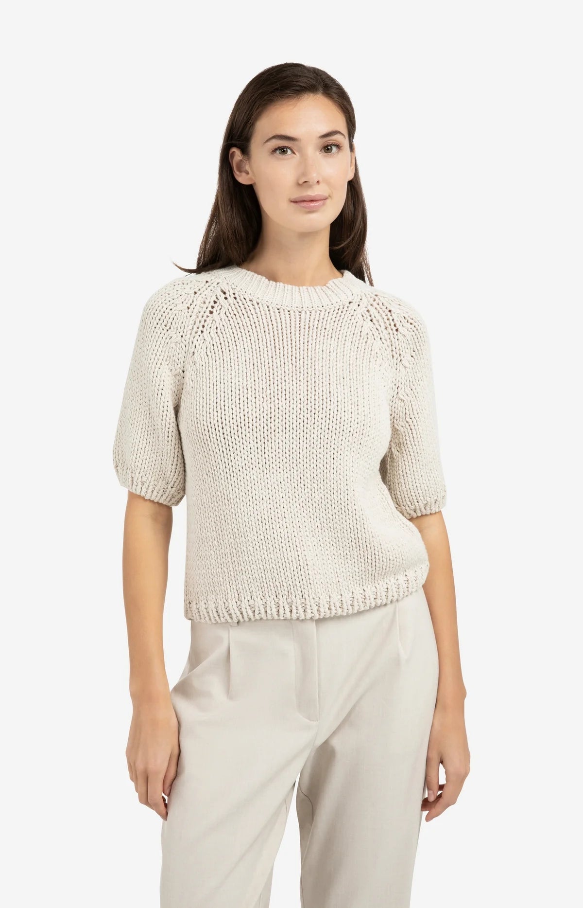 YAYA Chunky Knit Sweater