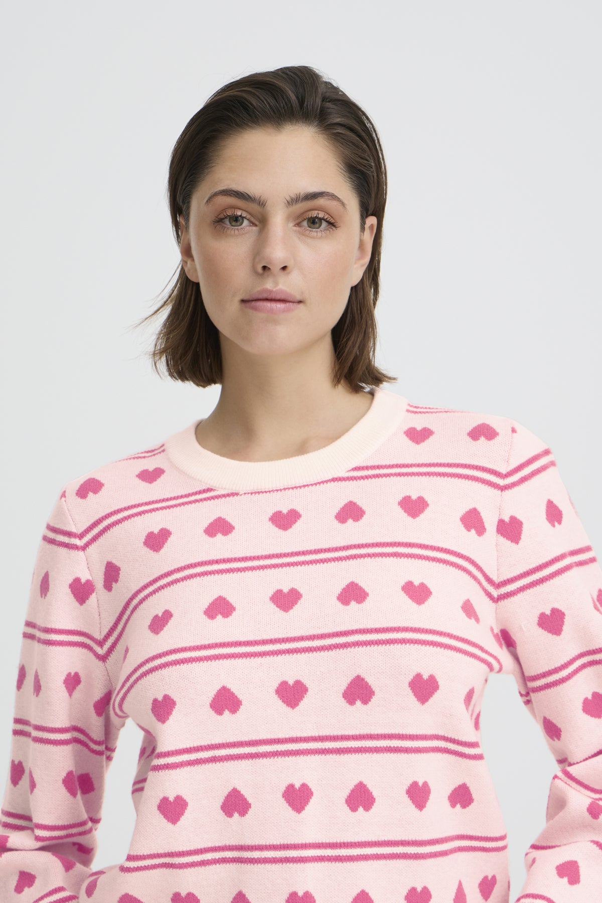 IhBrielle Pullover in Birch with Teaberry