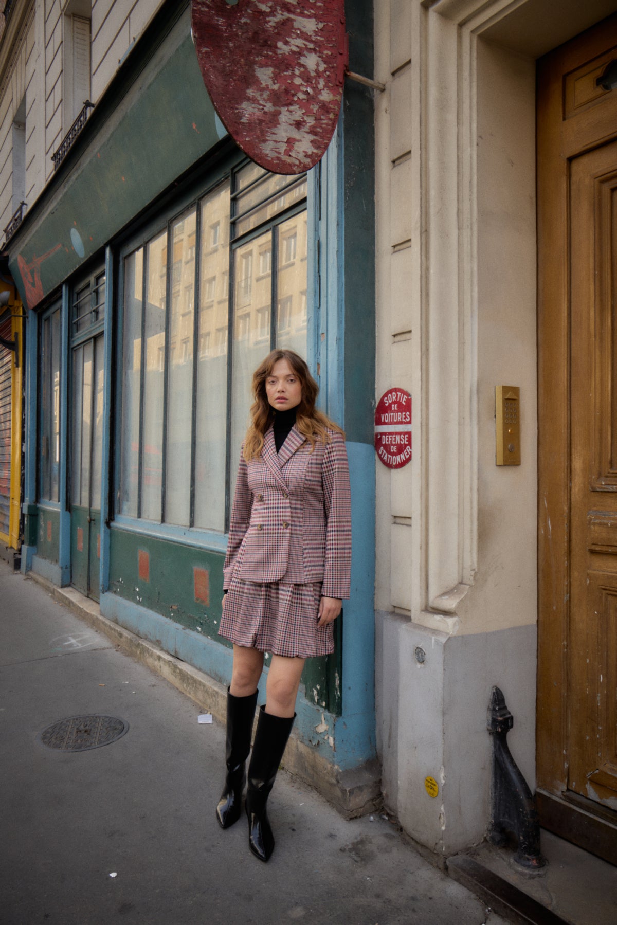 IhKate Checkit Blazer