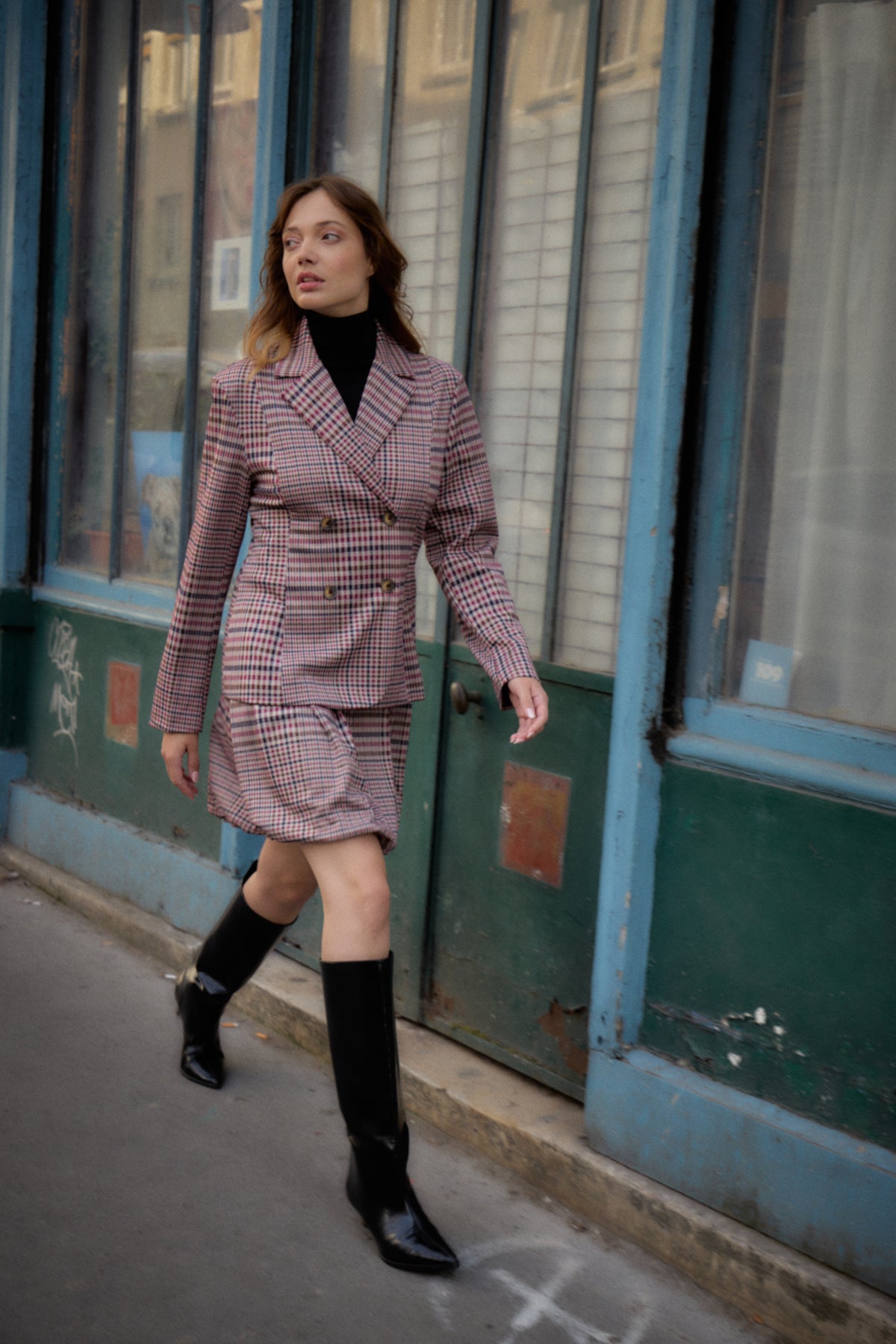 IhKate Checkit Blazer
