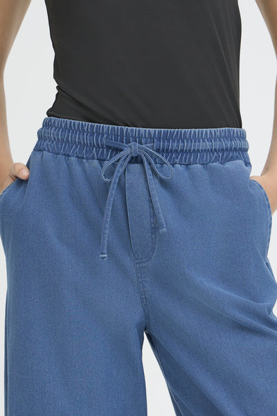 IhKate Denim Pants in Medium Blue