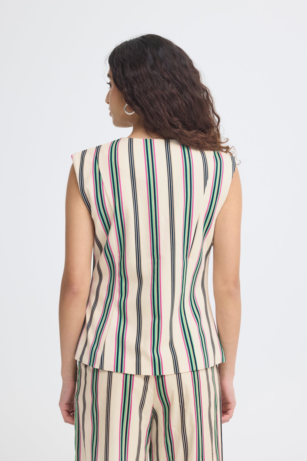 IhKate Print Waistcoat