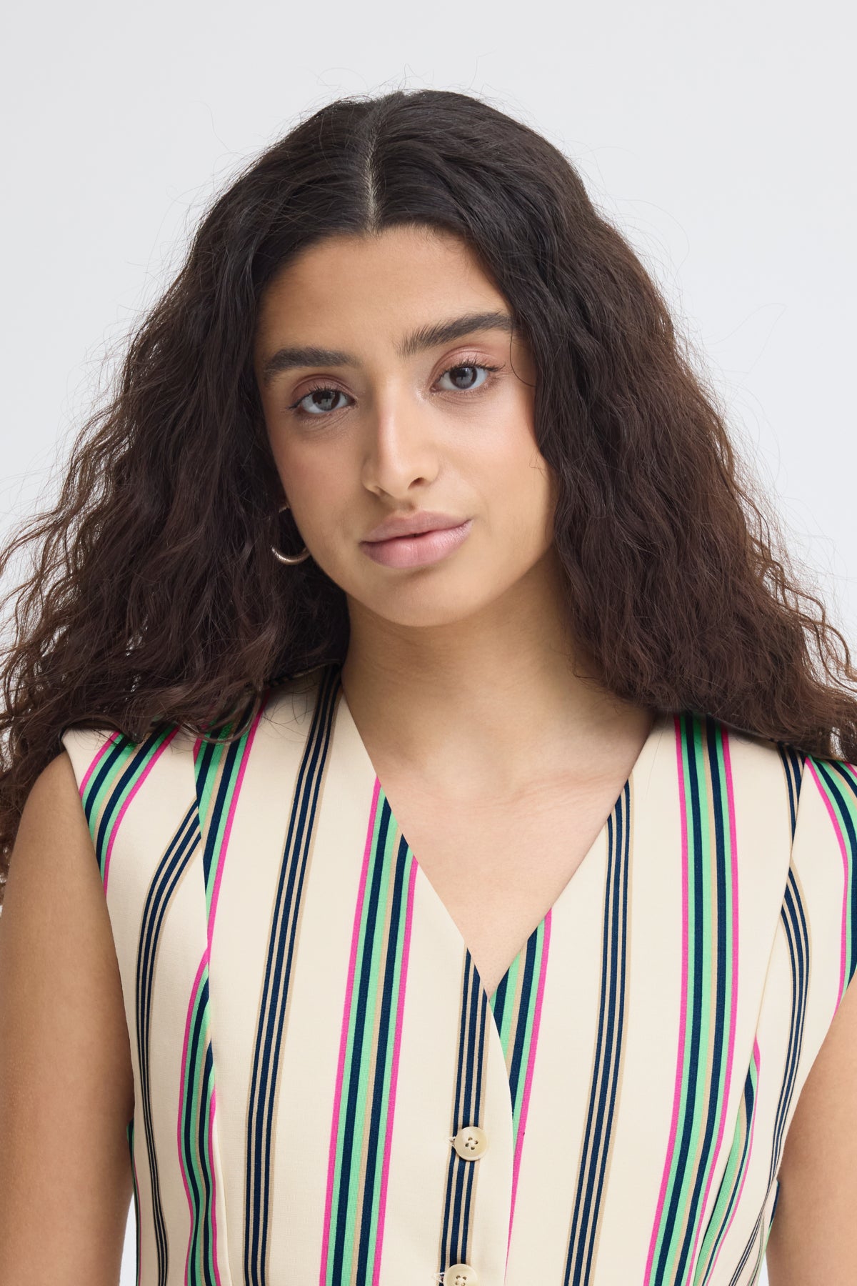 IhKate Print Waistcoat