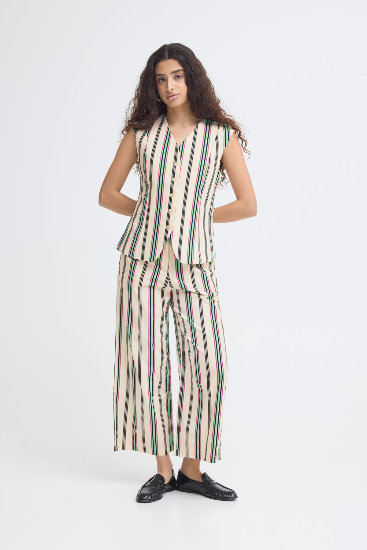 IhKate Print Waistcoat