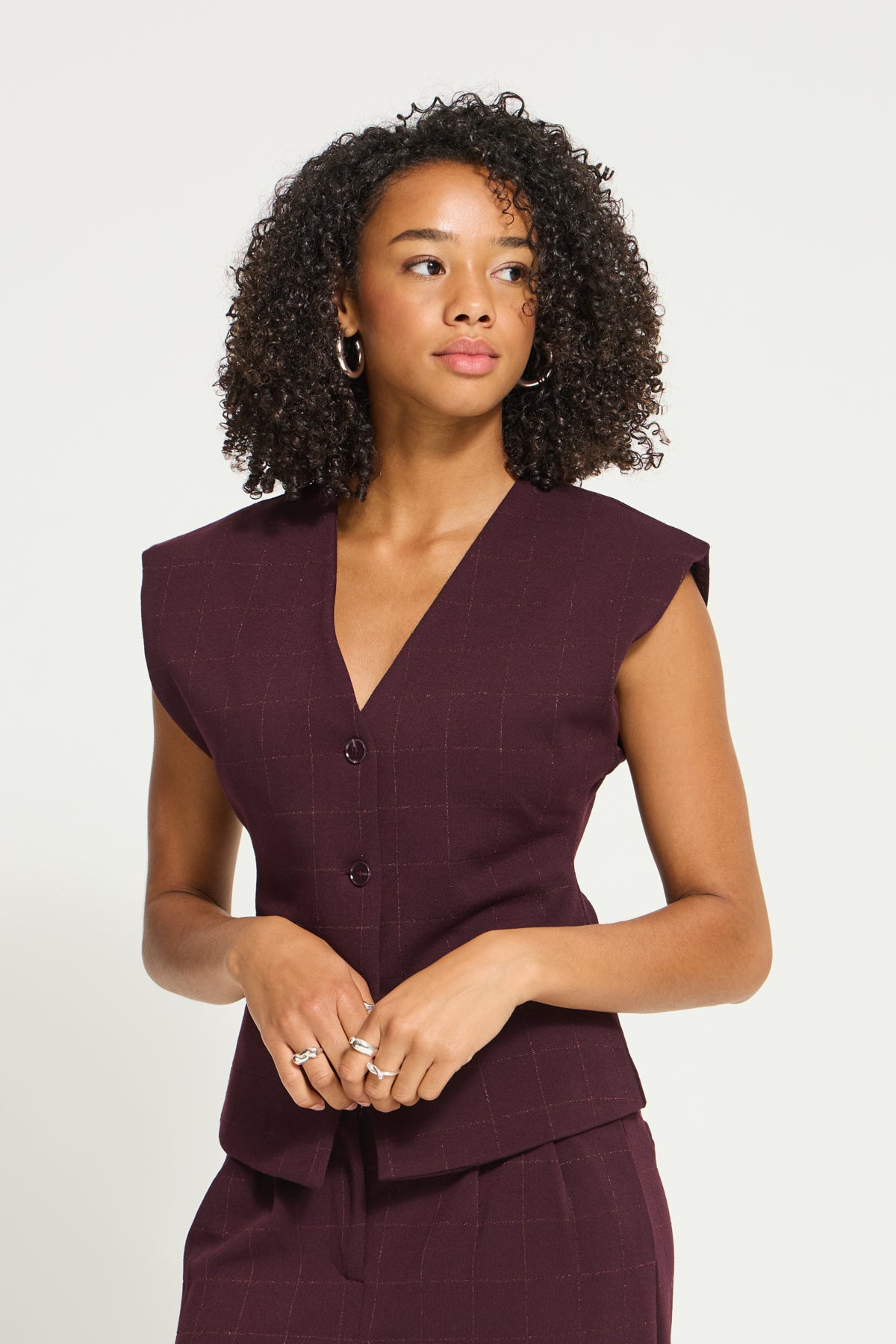 IhKate Sparkelly Waistcoat