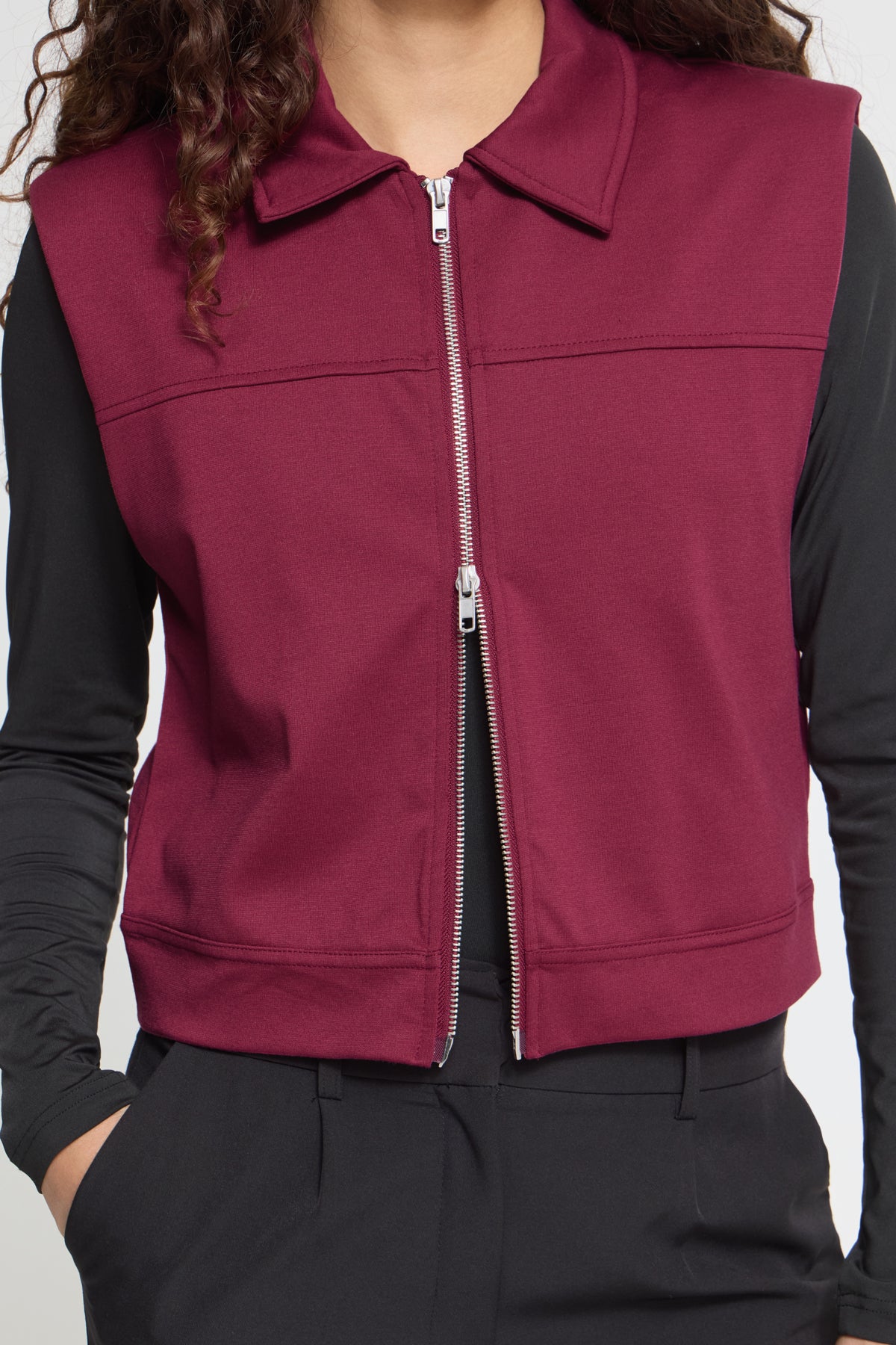 IhKate Waistcoat in Rhododendron