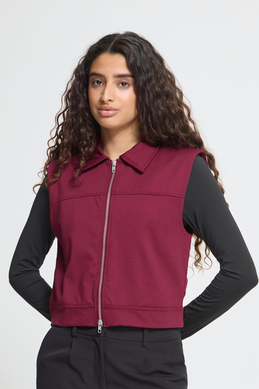 IhKate Waistcoat in Rhododendron